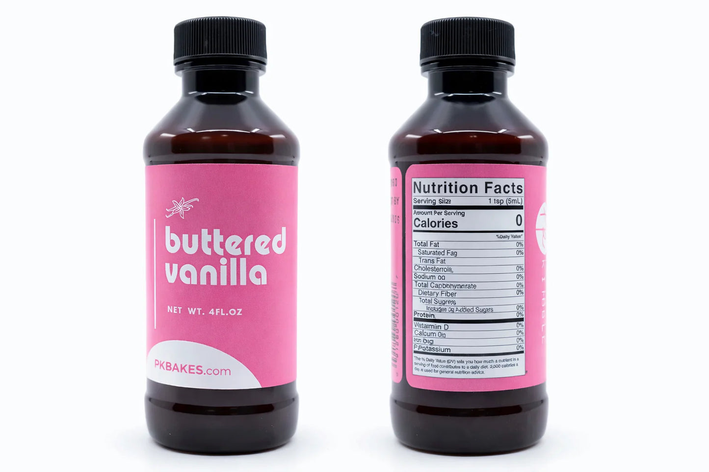 PK Elixirs - BUTTERED VANILLA, 4 oz.