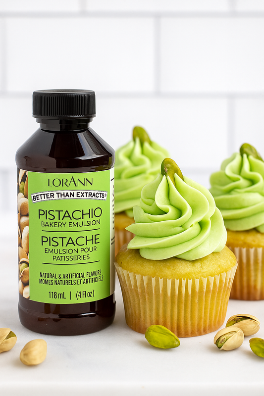 LorAnn Oils' Pistachio Bakery Emulsion, 4 oz.