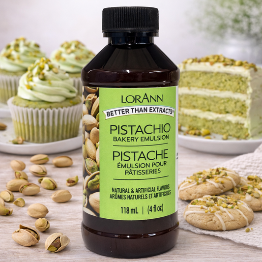 LorAnn Oils' Pistachio Bakery Emulsion, 4 oz.