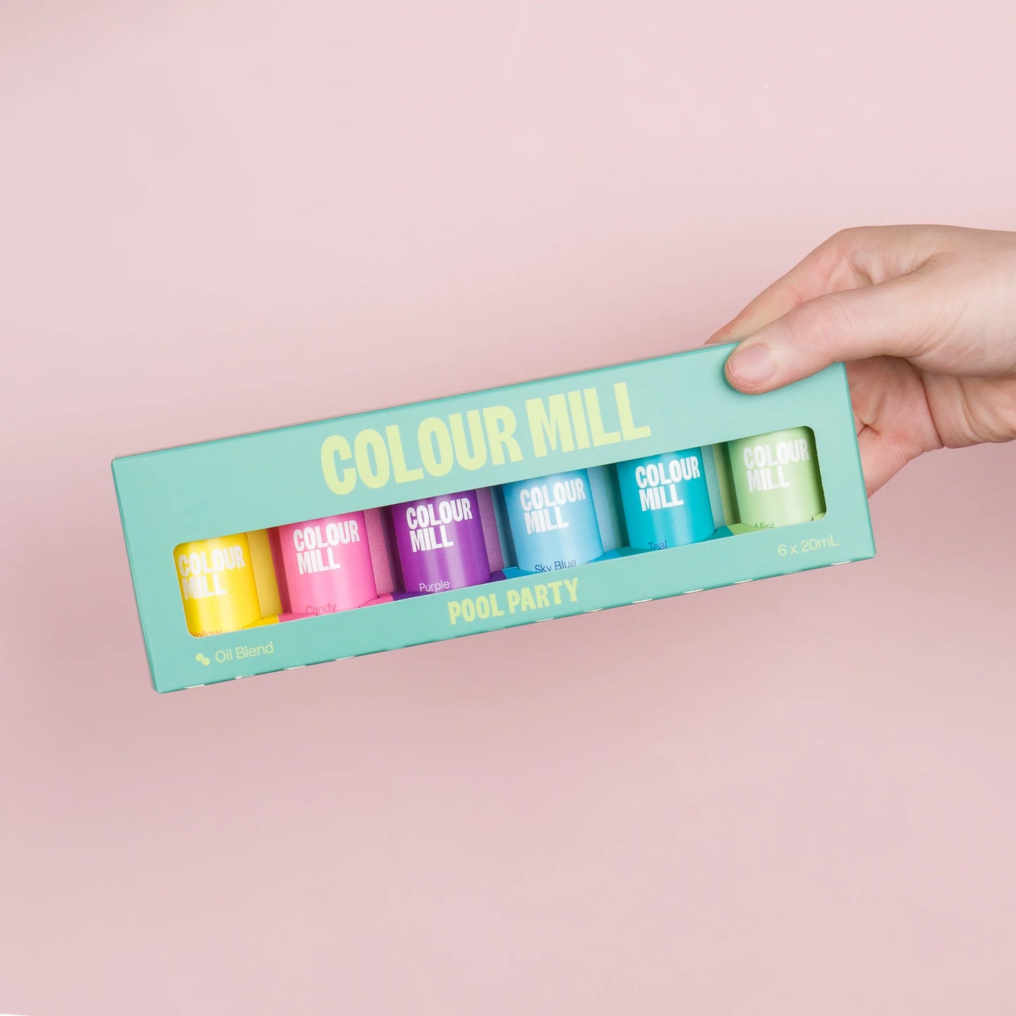 POOL PARTY PACK - Colour Mill Food Coloring-OIL BASED, 20mL