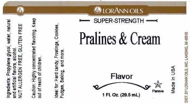 LorAnn Oils' Pralines & Cream Flavor, 1 oz.