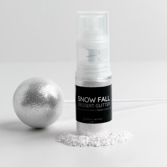Edible Glitter Pump - SNOW FALL