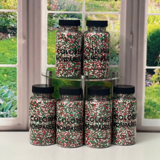Nonpareils - RED, WHITE, AND GREEN, 5.1 oz.