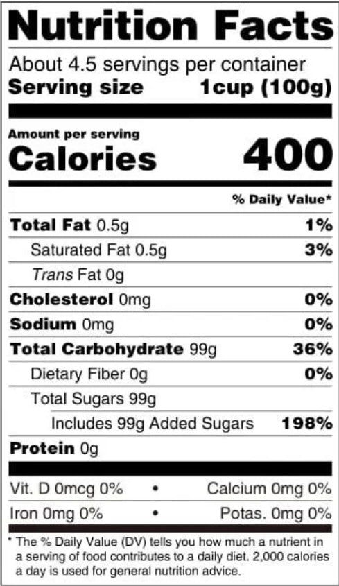 Sanding Sugar - RED SANDING SUGAR SPRINKLES, 6.5 oz.