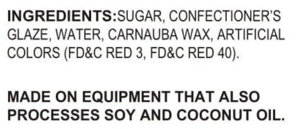 Sanding Sugar - RED SANDING SUGAR SPRINKLES, 6.5 oz.