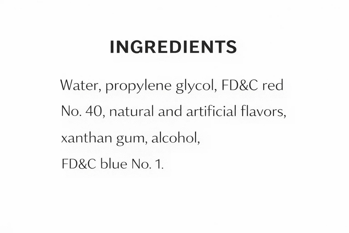 PK Elixirs - RED VELVET, 4 oz.