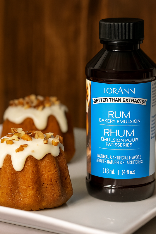 LorAnn Oils' Rum Bakery Emulsion, 4 oz.