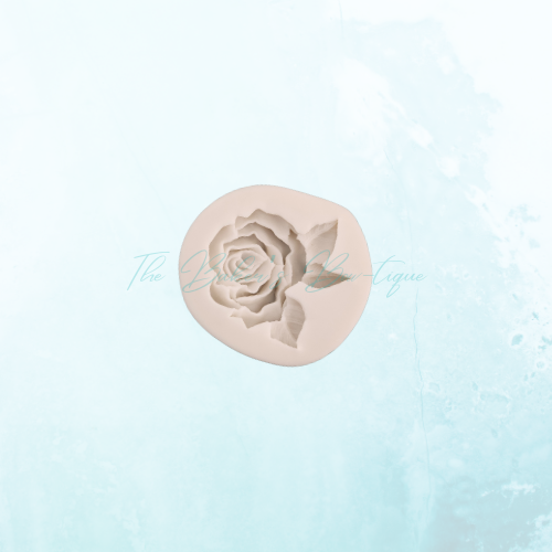 Large Rose with Leaves