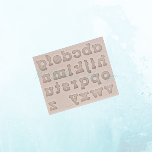 Gradient Font Alphabet-Lowercase