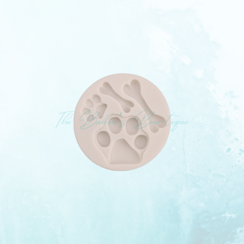 Dog Paw and Bones