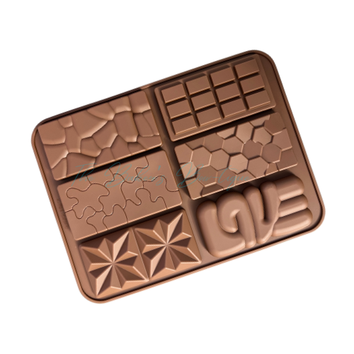 Chocolate Bar Mold #3 - 6 Cavity