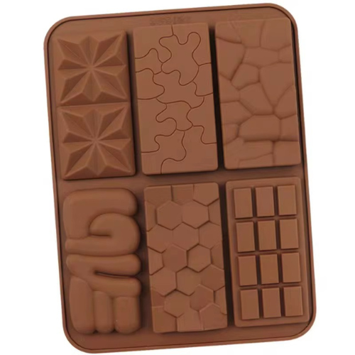 Chocolate Bar Mold #3 - 6 Cavity