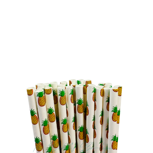 PINEAPPLE Paper Straws