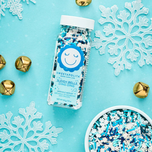 Sweetapolita - SLEIGH BELLS SPRINKLE MEDLEY, 4 oz.