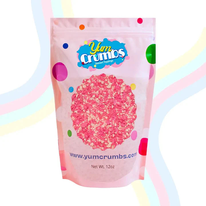 Yum Crumbs Dessert Topping - STRAWBERRY SHORTCAKE, 12 oz.