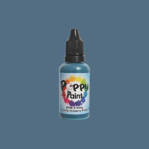 Poppy Paint Edible Paint - TEAL, 30 mL (1 fl. oz.)