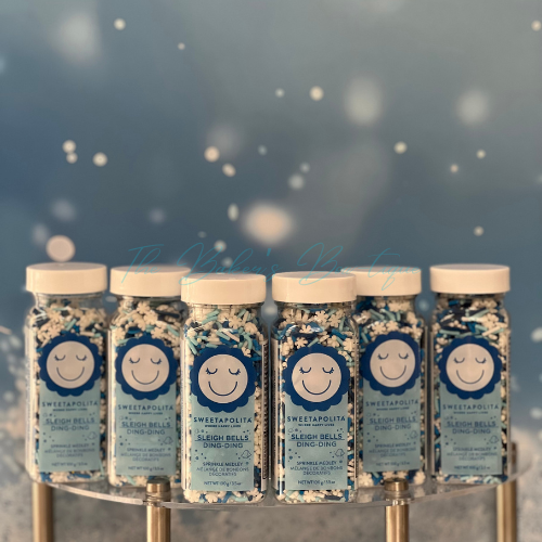Sweetapolita - SLEIGH BELLS SPRINKLE MEDLEY, 3.5 oz. (EXPIRATION DATE OF 12/25/26)