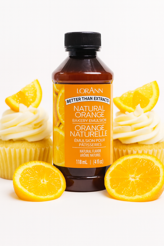LorAnn Oils' Natural Orange Bakery Emulsion, 4 oz.