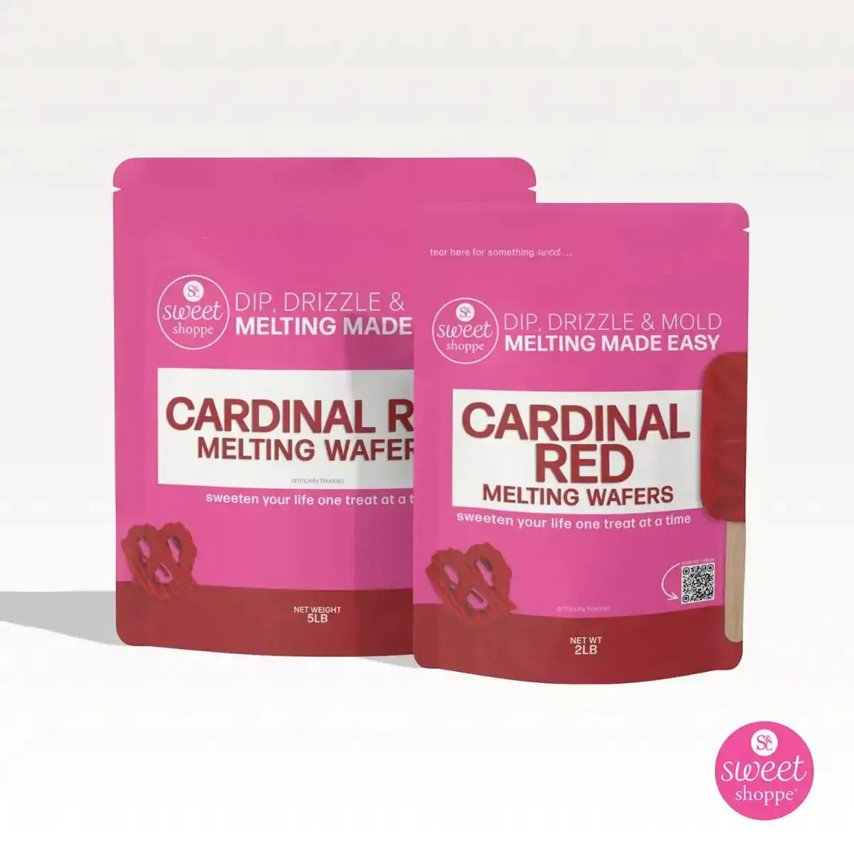Sweet Shoppe Melting Wafers by Stover & Company - CARDINAL RED