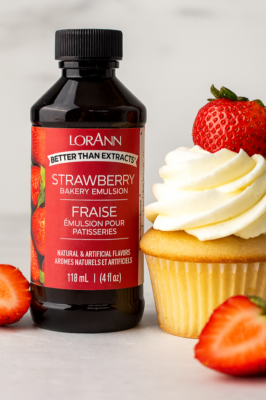 LorAnn's Oils' Strawberry Bakery Emulsion, 4 oz.