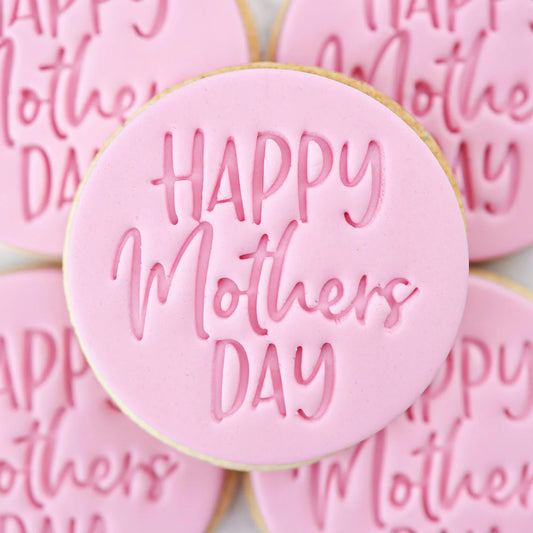 Sweet Stamp Cookie/Cupcake Embosser - HAPPY MOTHER'S DAY
