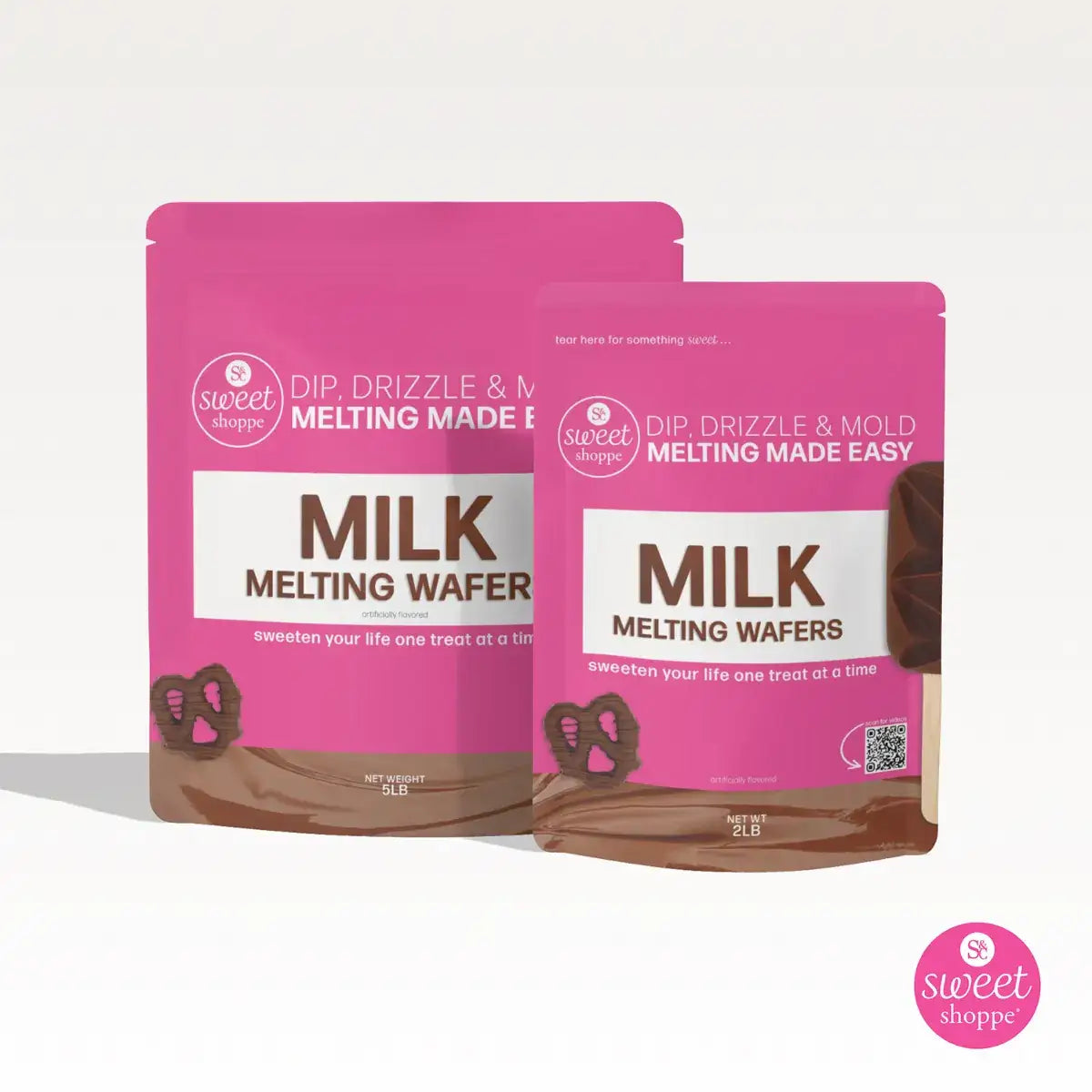 Sweet Shoppe Melting Wafers by Stover & Company - MILK