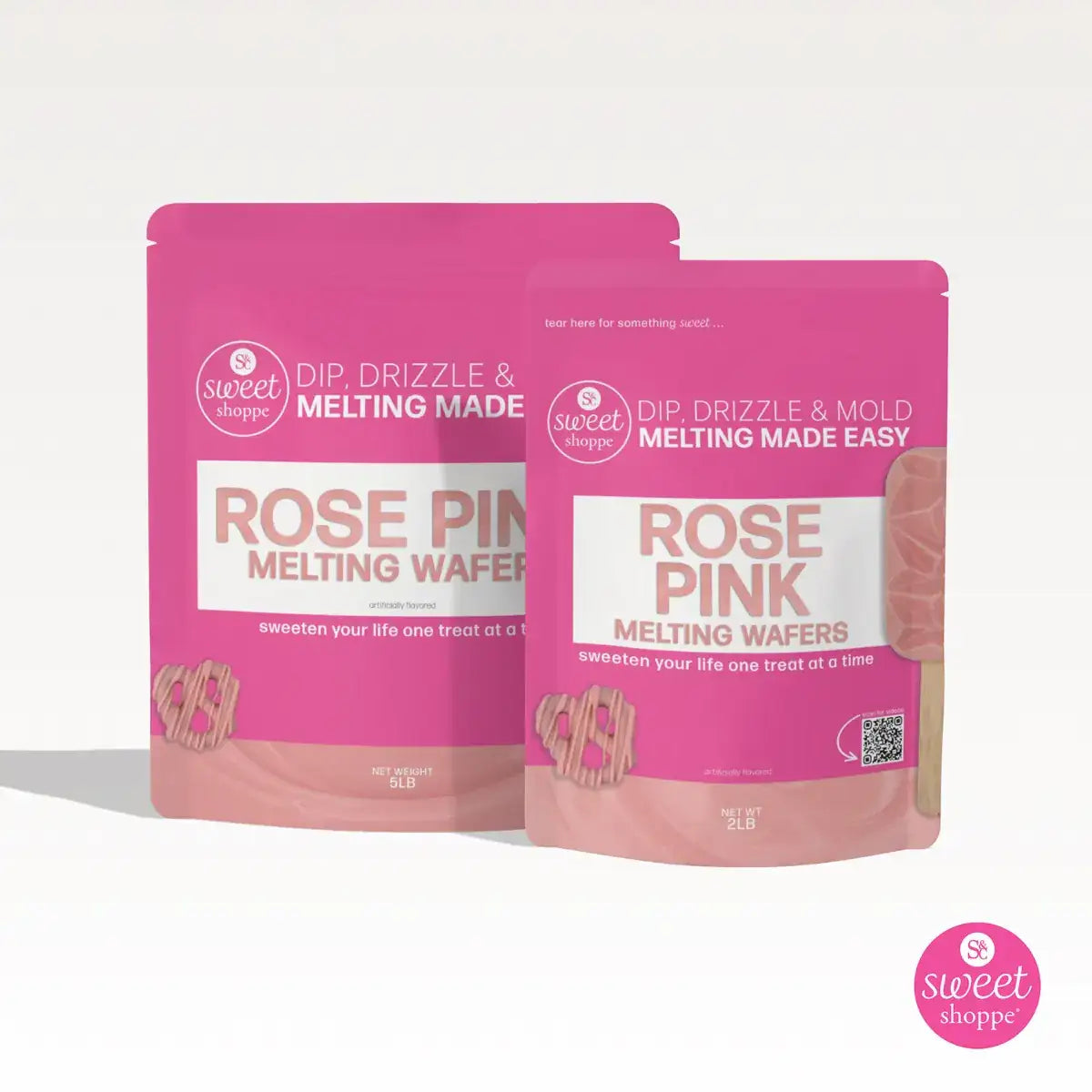 Sweet Shoppe Melting Wafers by Stover & Company - ROSE PINK